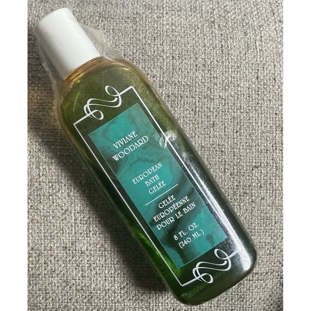 Viviane Woodard 70s Vintage European Bath & Shower Gel Gelee Cleanser 8 Oz NEW